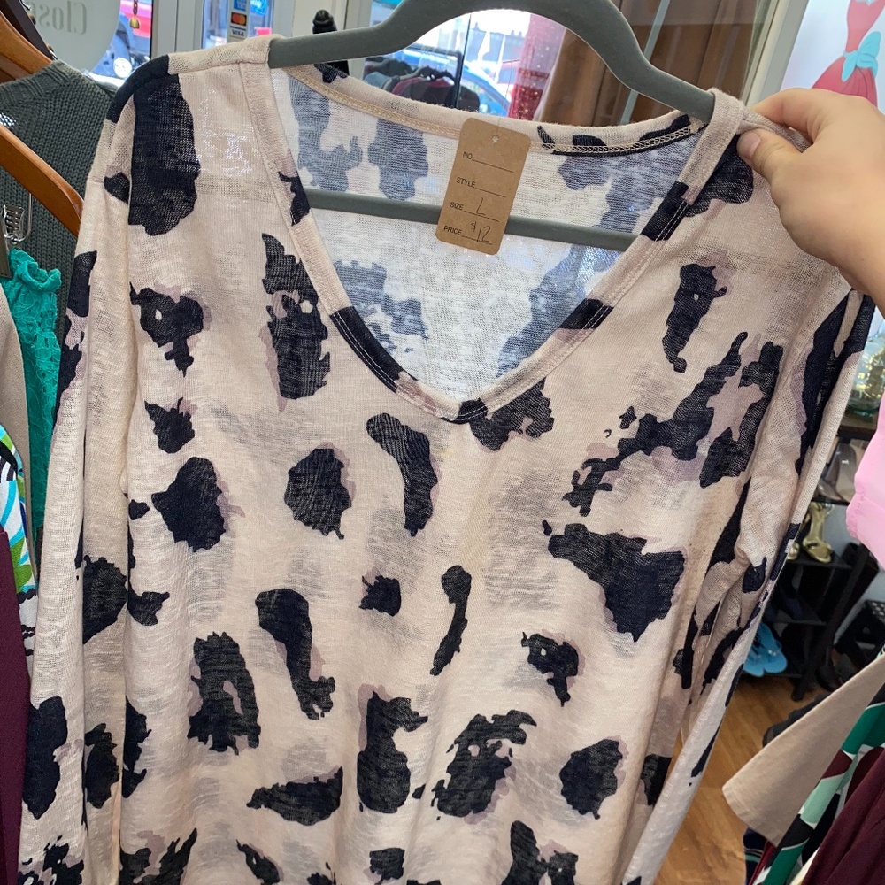 Cheetah Blouse